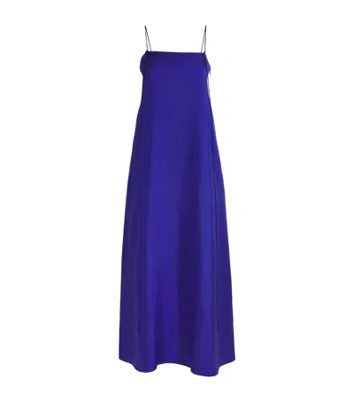 ROHE SILK SLEEVELESS MAXI DRESS