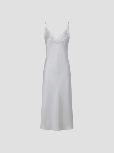 Rohe Silk Slipdress In Foam