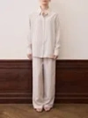 Rohe Silk Striped Shirt