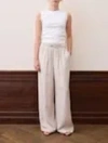 Rohe Silk Striped Trousers