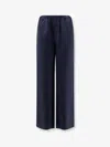 Rohe Silk-satin Wide-leg Pants In Blue