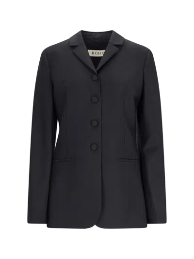 ROHE SINGLE-BREASTED BLAZER