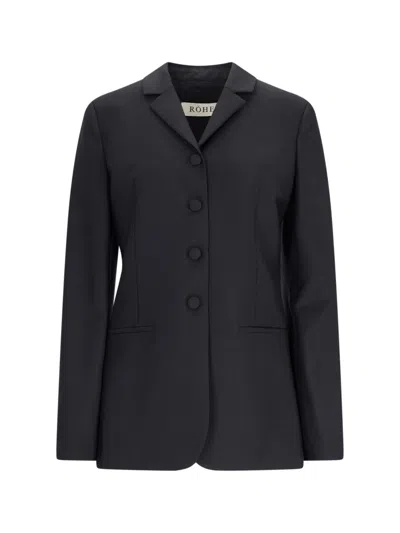 ROHE SINGLE-BREASTED BLAZER