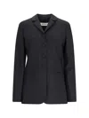 Rohe Róhe Róhe Single-breasted Blazer In Black