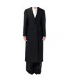 Rohe Black Signature Opera Coat In Black
