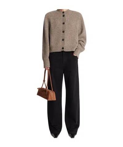 ROHE SINGLE-BREASTED SWEATER