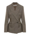 Rohe Single-button Suit Jacket In Brown