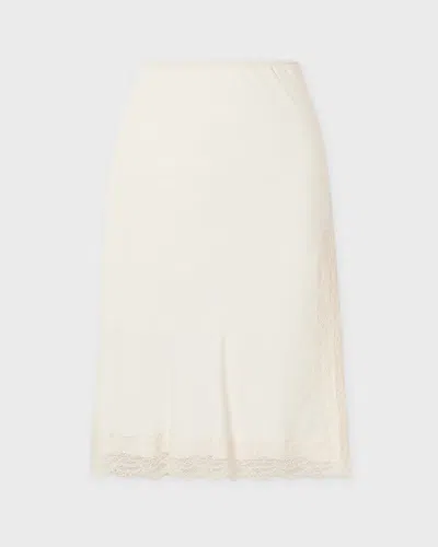 Rohe Róhe Skirt Lace In White