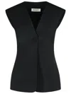 Rohe Róhe Sleeveless Blouse In Black