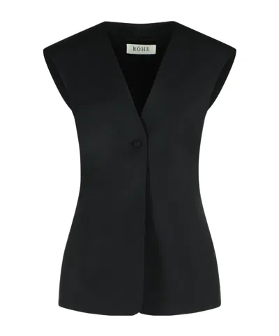 ROHE RÓHE SLEEVELESS BLOUSE