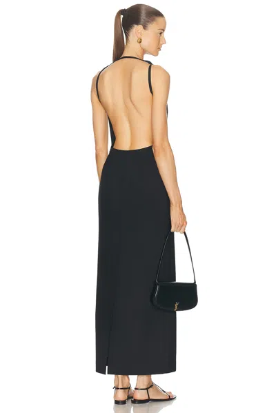 Rohe Sleeveless Open Back Dress In Black