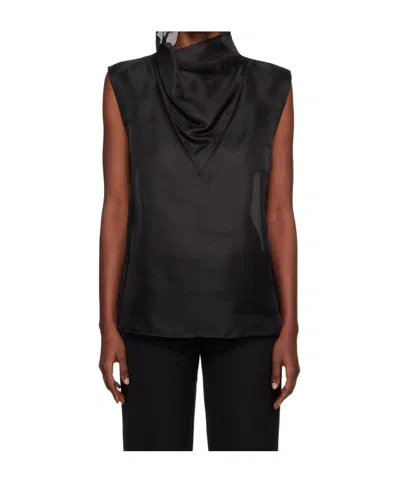 Rohe Sleeveless Shirt In Black