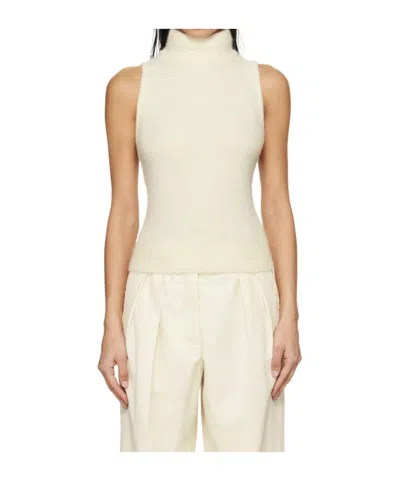 Rohe Sleeveless Sweater In White