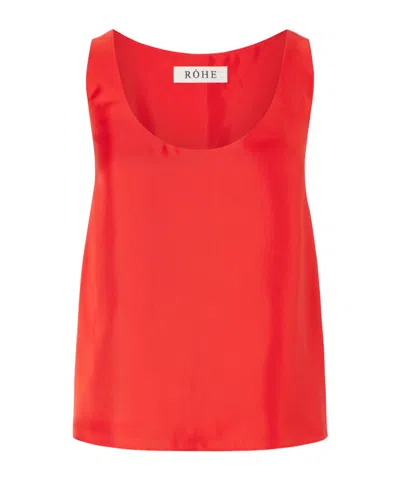 Rohe Sleeveless Vest In Red