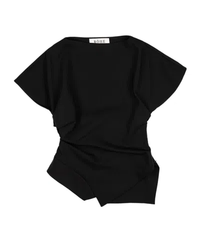 Rohe Slim-fit Short-sleeved T-shirt In Black