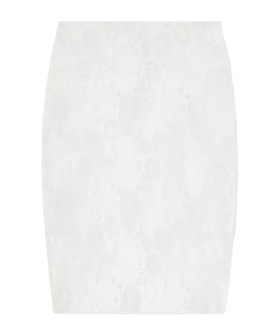 Rohe Soof Lace Linen-blend Midi Skirt In White