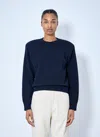 Rohe Fine-knit Long-sleeve Sweater In Blue