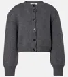 Rohe Wool Cardigan In Gray