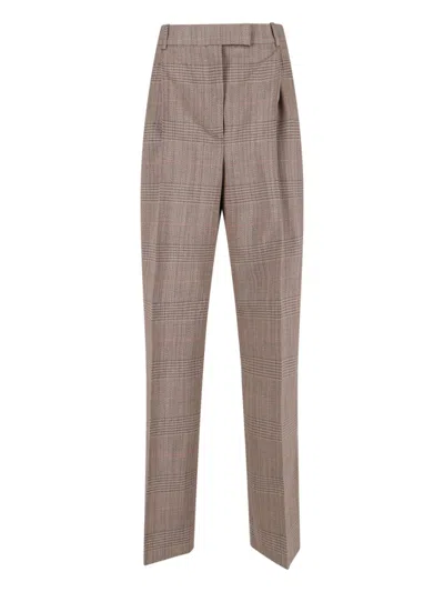 ROHE STRAIGHT CHECKED PANTS