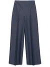 Rohe Straight Hem Trouser In Blue