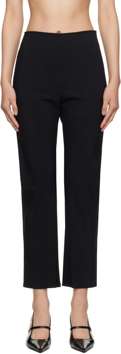 Rohe Straight-leg Casual Pants In Black