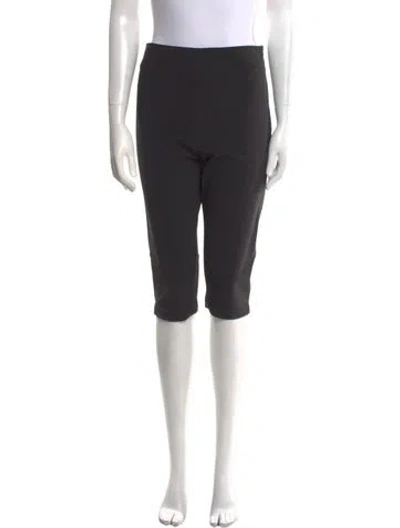 Pre-owned Rohe Straight Leg Pants In Black