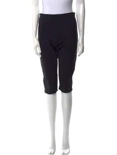 Pre-owned Rohe Straight Leg Pants In Black