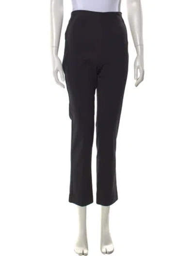 Pre-owned Rohe Straight Leg Pants In Black