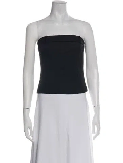 Pre-owned Rohe Strapless Top In Black