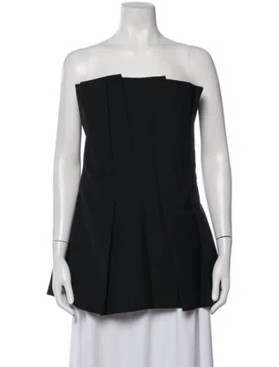 Pre-owned Rohe Strapless Top In Black