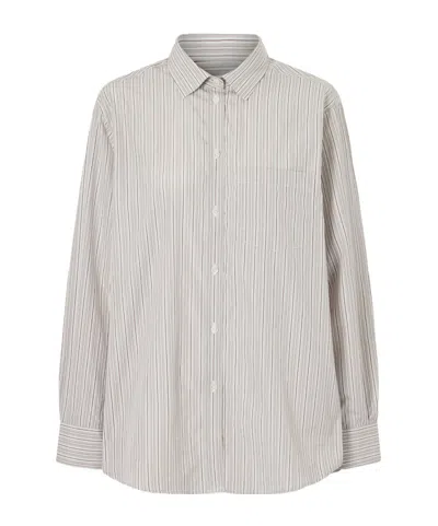 Rohe Long-sleeved Shirt In Gray