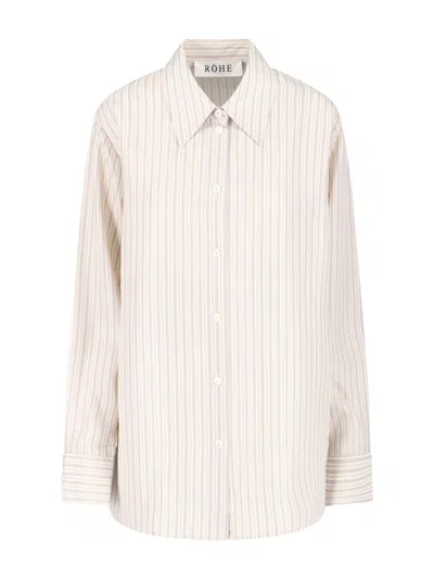 ROHE STRIPED SHIRT