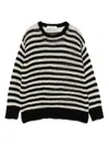 Rohe Striped Linen-blend Sweater In Neutral