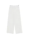 Rohe Stripe-pattern Trousers In White