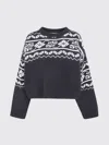 Rohe Róhe "fair-isle" Knitted Jumper In Black