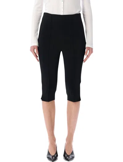Rohe Róhe Tailored Capri Trousers In Black