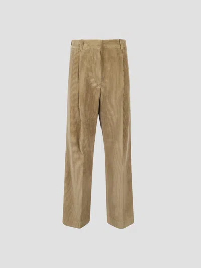 Rohe Tailored Mini Trousers In Neutral