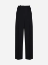 Rohe Straight-leg Tailored Trousers In Black