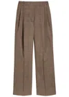 Rohe Trousers In Prince Of Wales Check In Multi