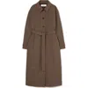 Rohe Checked Belted Coat In Multi