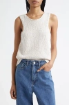 Rohe Róhe Textured Cotton Sweater Tank