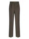 Rohe Róhe Róhe Relaxed Trousers – Brown In Brown
