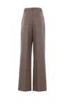 Rohe Trousers In Prince Of Wales Check In Brown