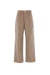 Rohe Corduroy Trousers In Brown