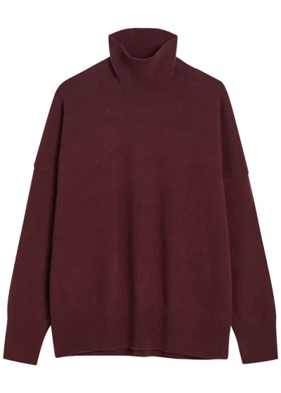Rohe Turtle-neck Stretch-wool Jumper In Brown