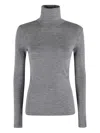 Rohe Turtleneck Long-sleeve Sweater In Gray