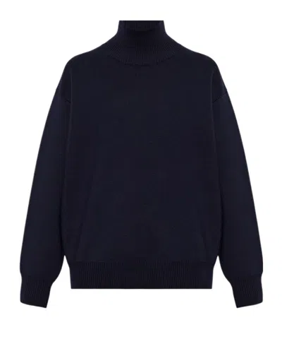 Rohe Turtleneck Sweater In Blue
