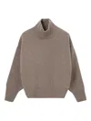 Rohe Turtleneck Sweater In Brown
