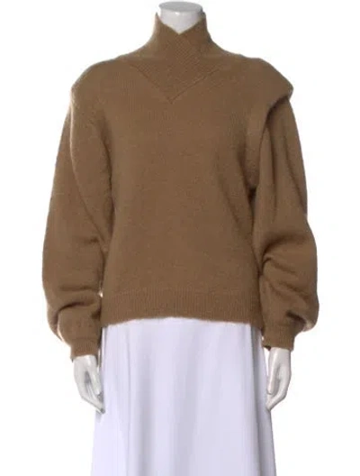 Pre-owned Rohe Turtleneck Sweater In Brown