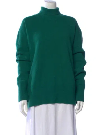 Pre-owned Rohe Turtleneck Sweater In Green